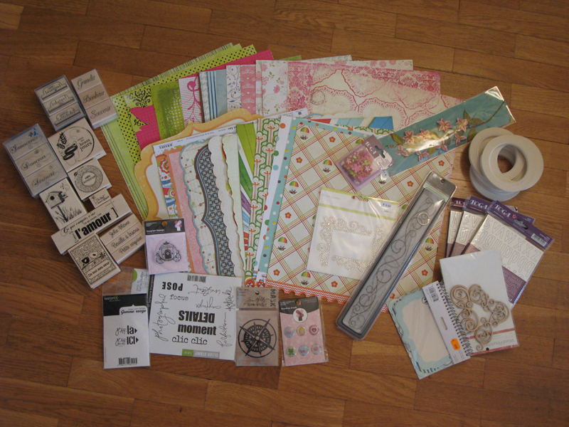 Le matériel de base en scrapbooking 