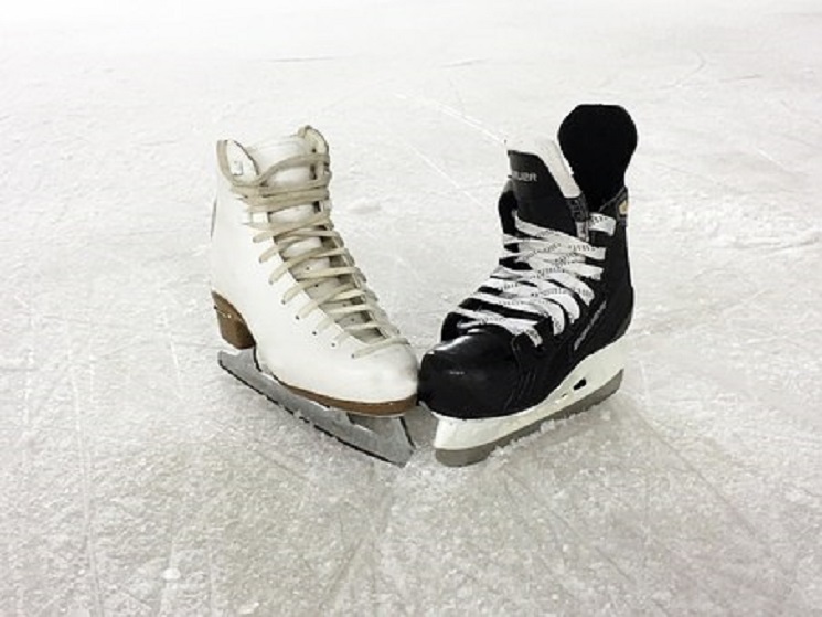 Des patins à glace